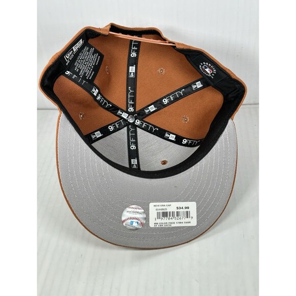 New Era Tampa Bay Rays MLB 9FIFTY SnapBack Adjustable Hat Cap OSFM NWT - Picture 5 of 5